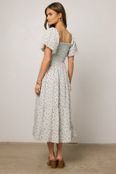 Asha Floral Midi Dress - FINAL SALE